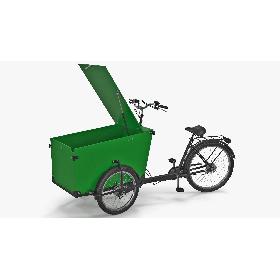 Cargo Bike Rigged 3D model
